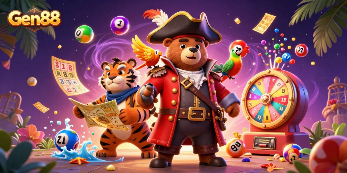 Engage in thrilling gaming adventures at Gen88 with dynamic characters and exciting casino elements.