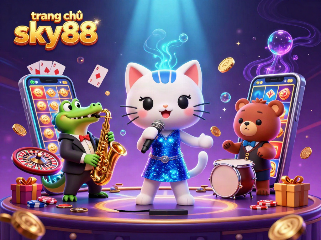 Engage with the thrill of gaming at trang chủ sky88 featuring vibrant styles of popular games.