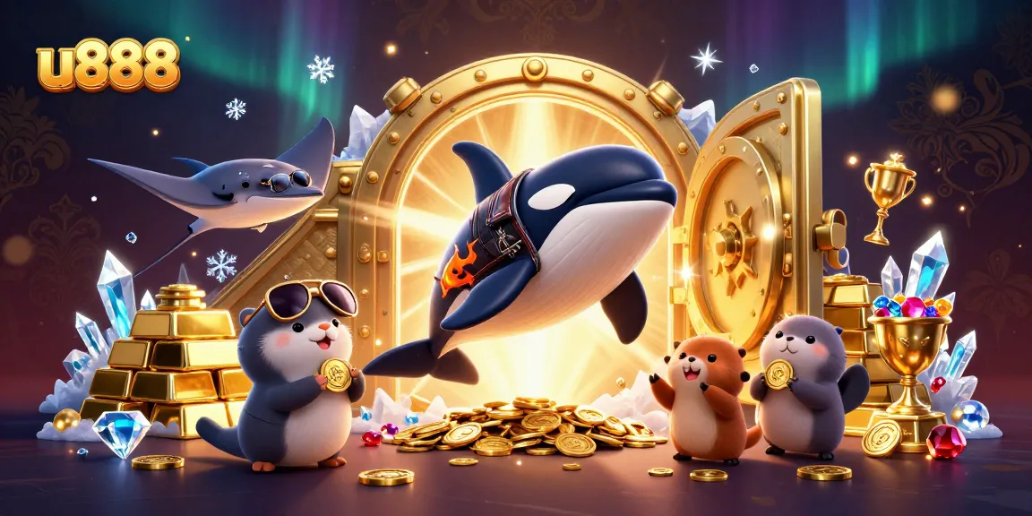 u888 brings thrilling adventures in gambling with vibrant underwater characters and treasure