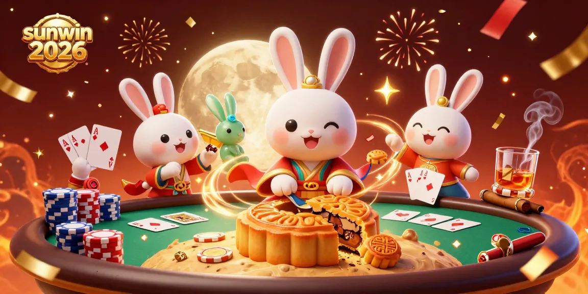 Win big with sunwin 2026 at an exciting poker game lit by festive fireworks!