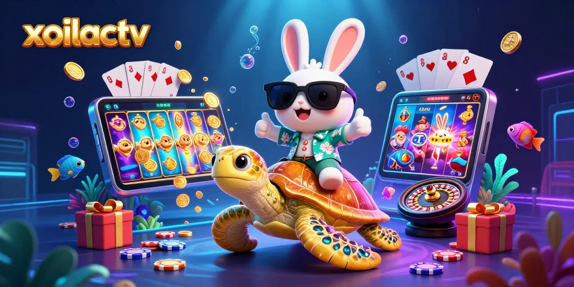 Xoilactv offers an engaging online gambling experience with colorful slot games and thrilling betting elements.