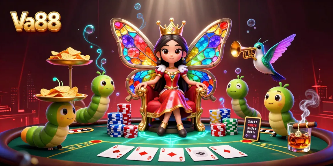 Experience thrilling gameplay at Va88 with vibrant casino elements and engaging characters.
