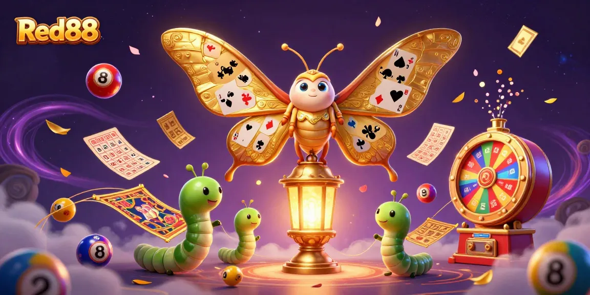 Red88 creates excitement in the casino scene with vibrant characters and dynamic gaming elements.