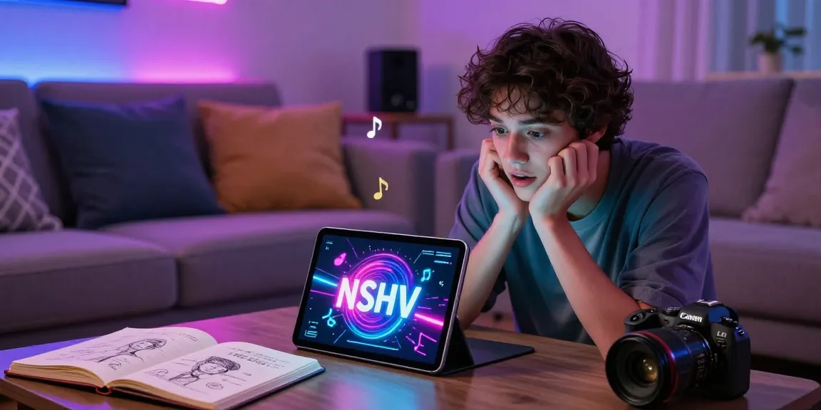 Intimate scene depicting a user exploring ai nsfw interactions with AI-generated visuals and character sketches in a modern workspace.