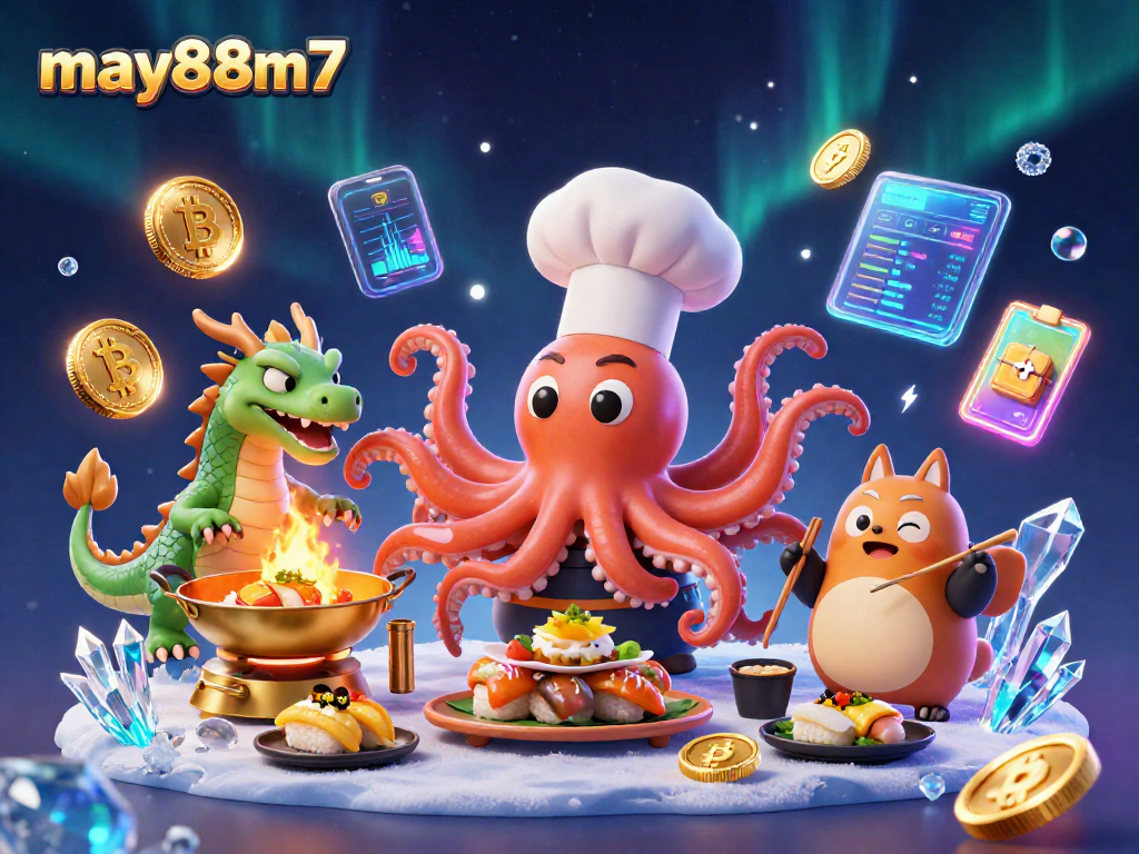 Experience dynamic gaming fun at may88m7 with an exciting 3D casino scene featuring vibrant characters.