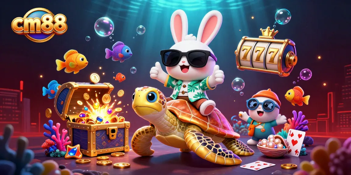 Join cm88 for exhilarating jackpot adventures with vibrant characters and dynamic casino elements.