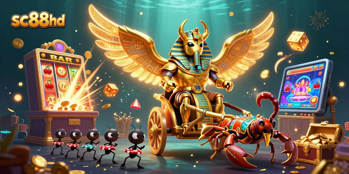 Experience thrilling wins with sc88hd's vibrant 3D casino illustration featuring a jackpot explosion.