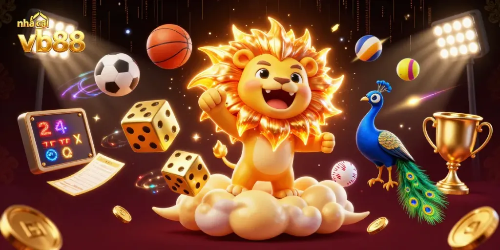Experience thrilling games at nhà cái vb88, with vibrant casino elements and stunning visuals.
