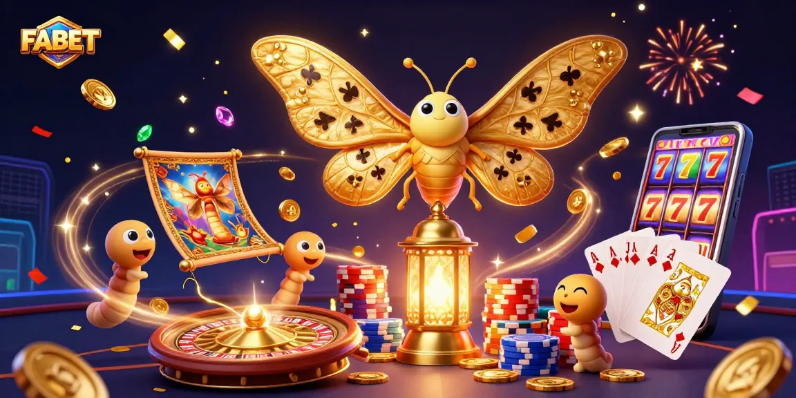 Experience exhilarating gameplay at FABET with vibrant casino elements and rich illustrations.