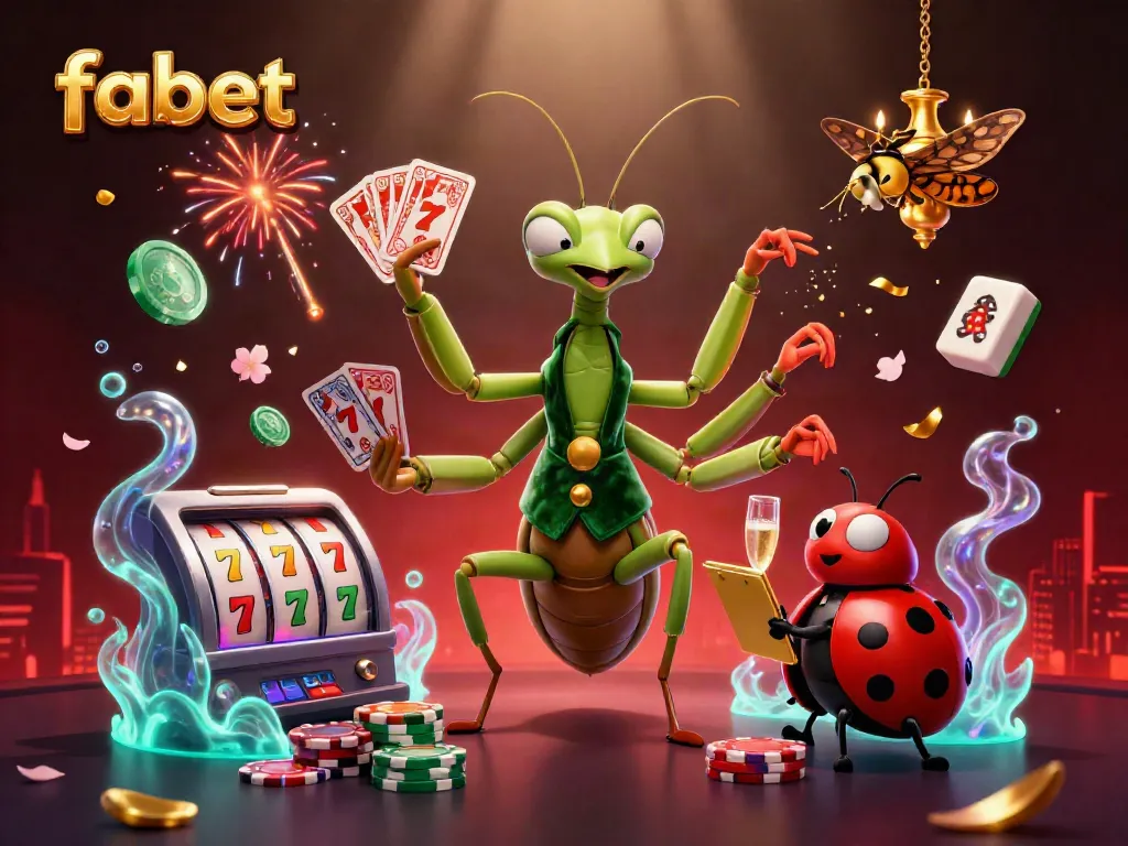 Experience exciting gameplay with fabet's vibrant casino scene featuring dynamic characters and elements.