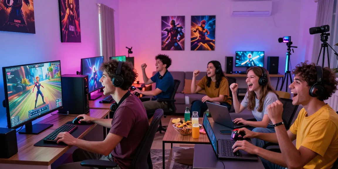 Players enjoying dynamic gaming experience at home, representing https://xx88.se.net/ gaming community.