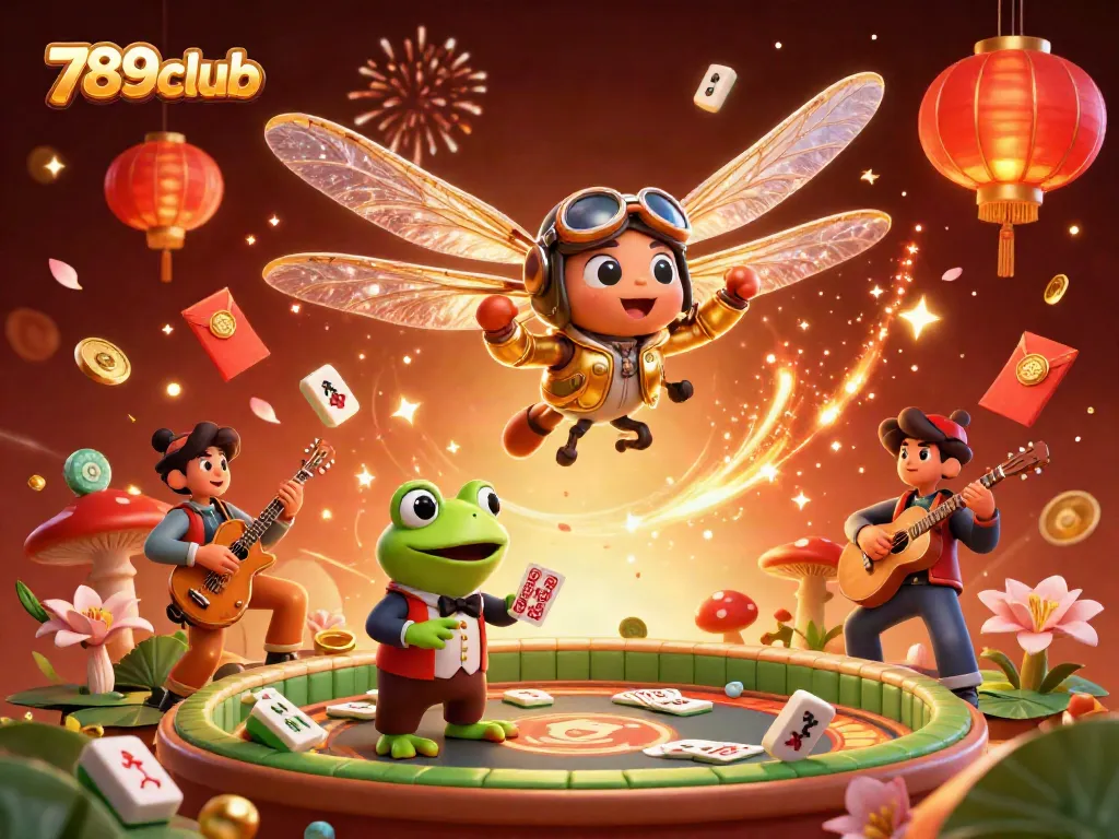 Engage with thrilling 789club gaming excitement featuring vibrant casino action in an ultra-detailed 3D scene.